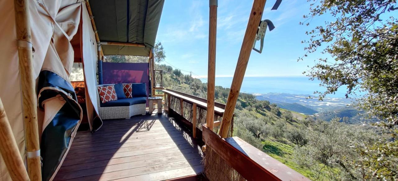 Campo Agave Luxury Tents Sayalonga Екстериор снимка