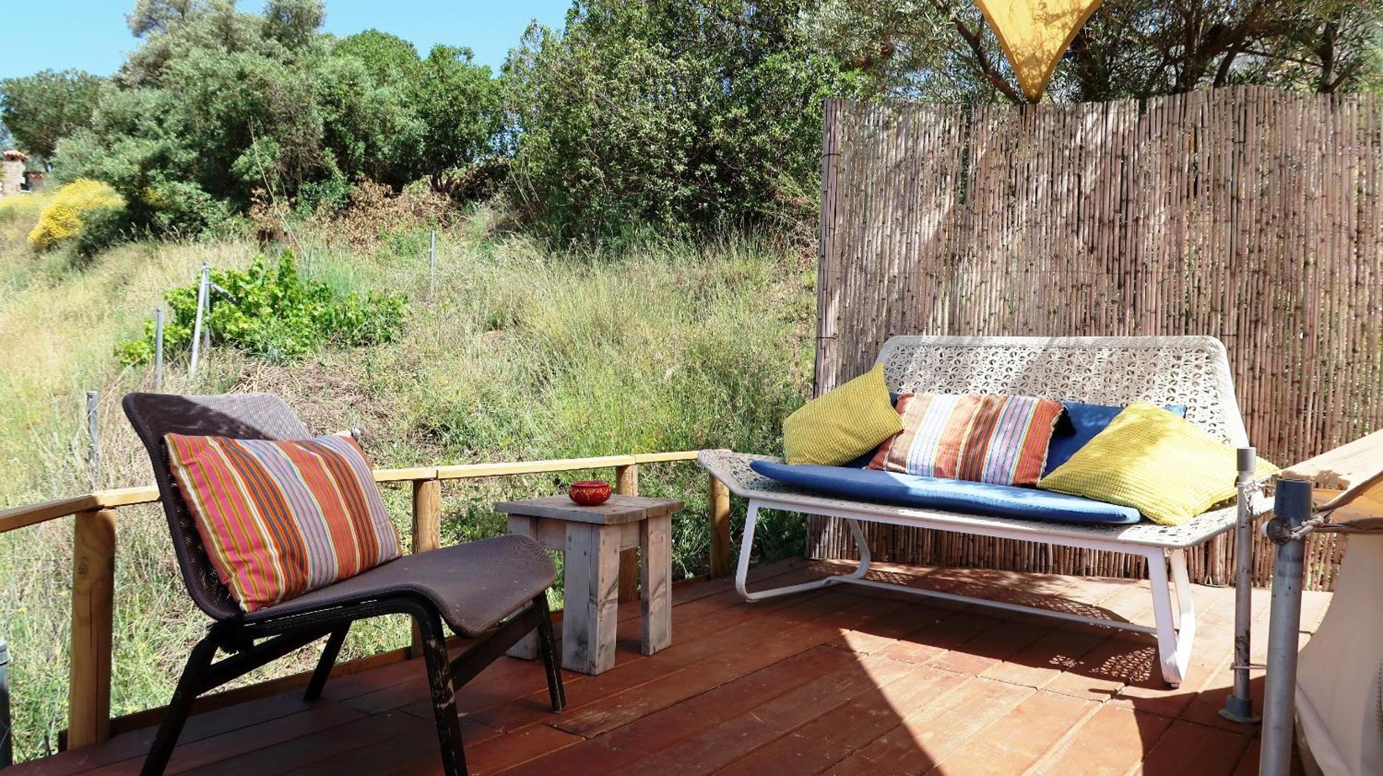 Campo Agave Luxury Tents Sayalonga Стая снимка